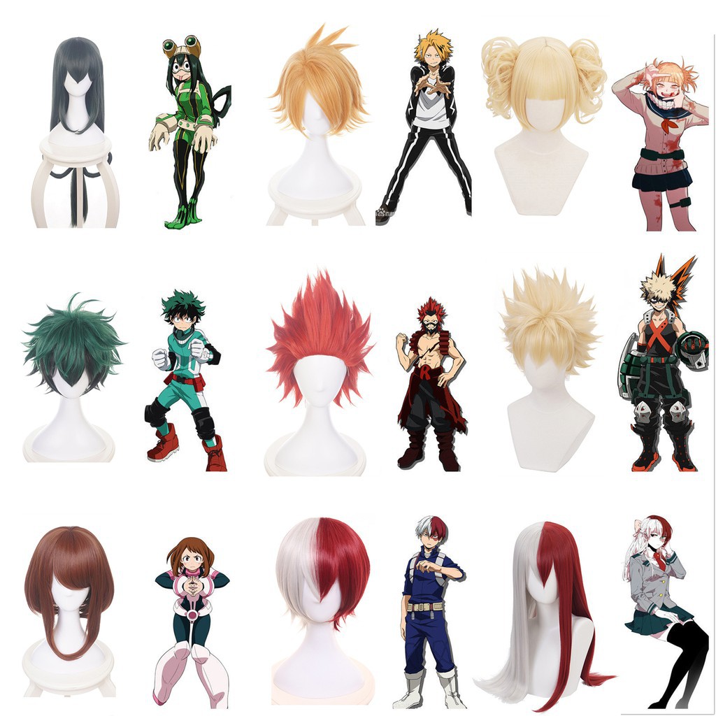 Ins Style All Series My Boku No Hero Academia Wigs Midoriya Izuku Wig