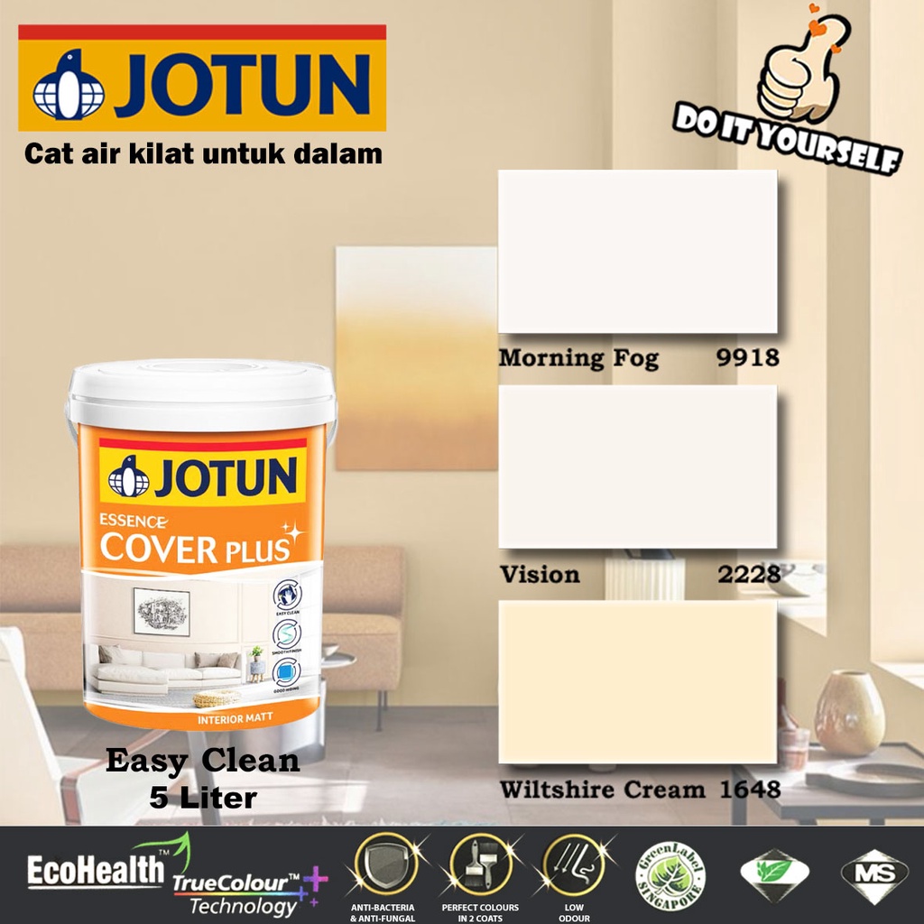 Jotun Essence Cover Plus Interior Matt Liter Morning Fog