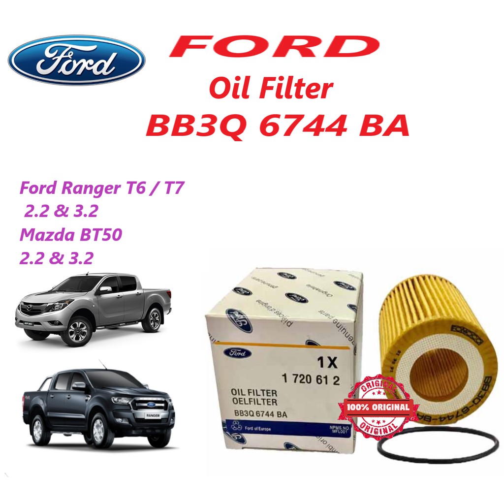 Original Oil Filter Ford Ranger T Mazda Bt Bb Q