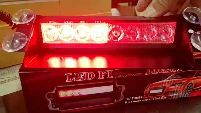 Led High Power Strobe Lights Flashing Emergency Warning Light Police