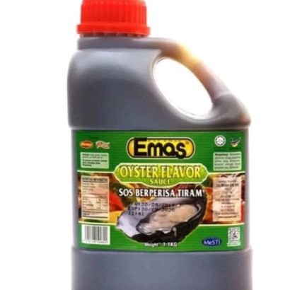 1 1KG EMAS Sos Tiram Oyster Sauce SOS MEWAH Shopee Malaysia