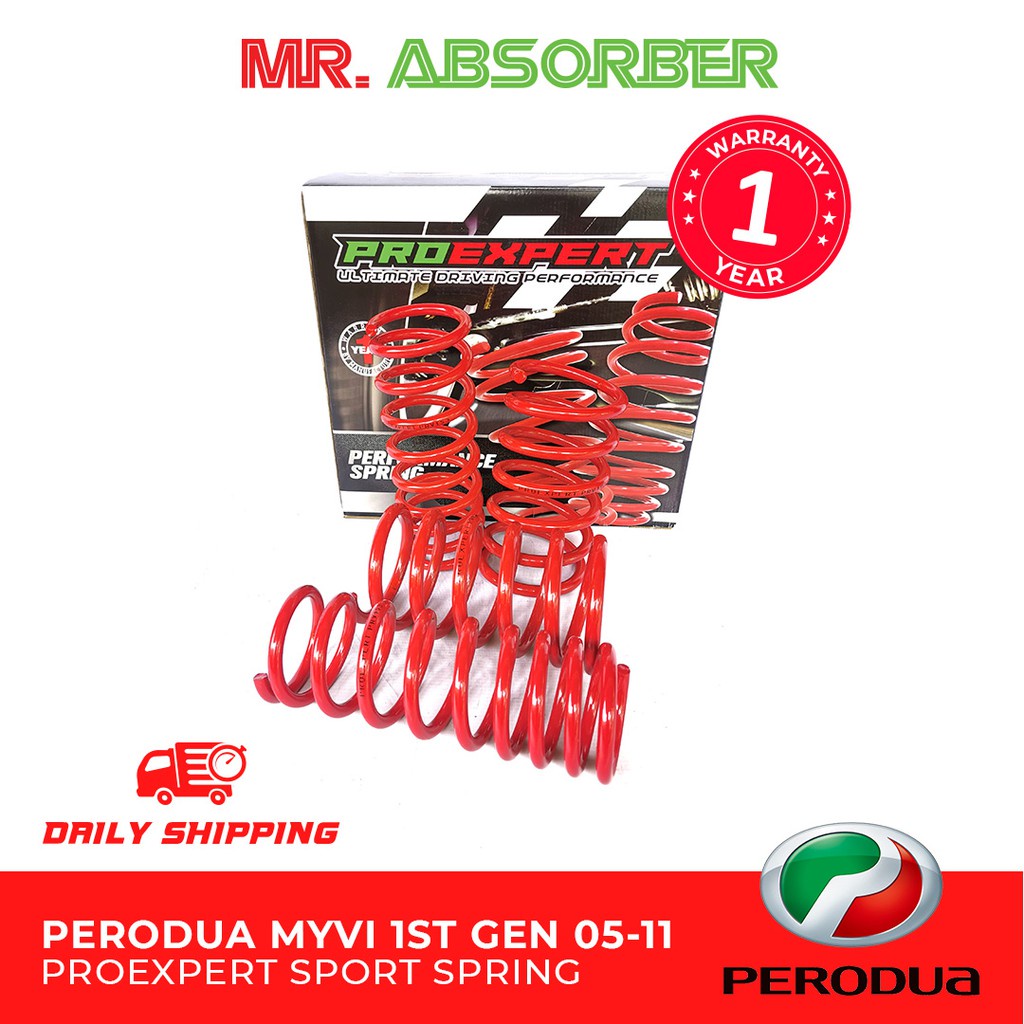 PERODUA MYVI PROEXPERT LOWERED SPORT SPRING Shopee Malaysia