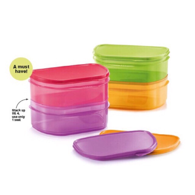 Tupperware Stack Em All 4pcs Shopee Malaysia