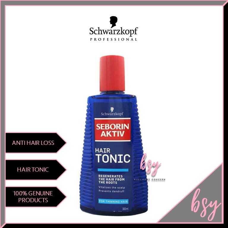 Schwarzkopf Seborin Hair Tonic Anti Hair Loss Ml Shopee Malaysia