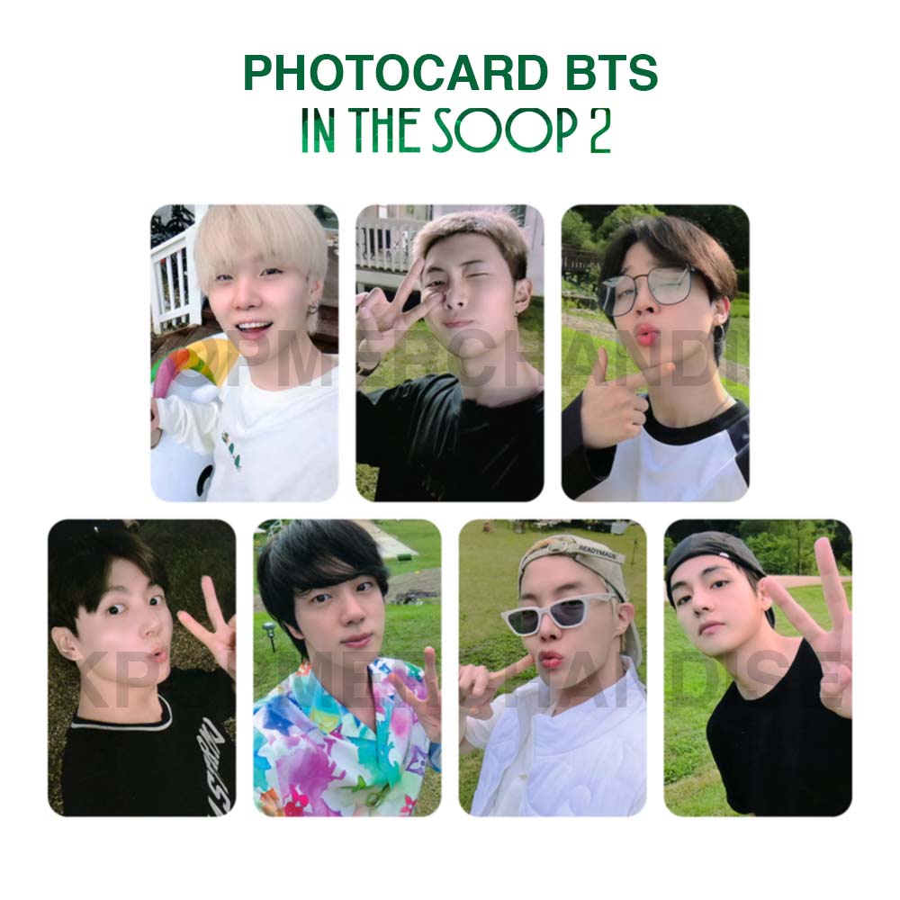 29D Photocard BTS In The SOOP 2 Premium Jhope Jin Jungkook Jimin RM