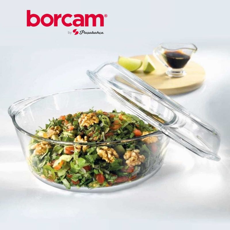 Borcam L Round Casserole Ovenware By Giacomo Glass Bowl Shopee Malaysia