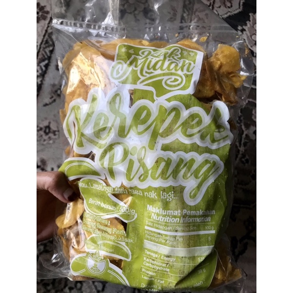 Kerepek Pisang Tanduk Mak Shopee Malaysia