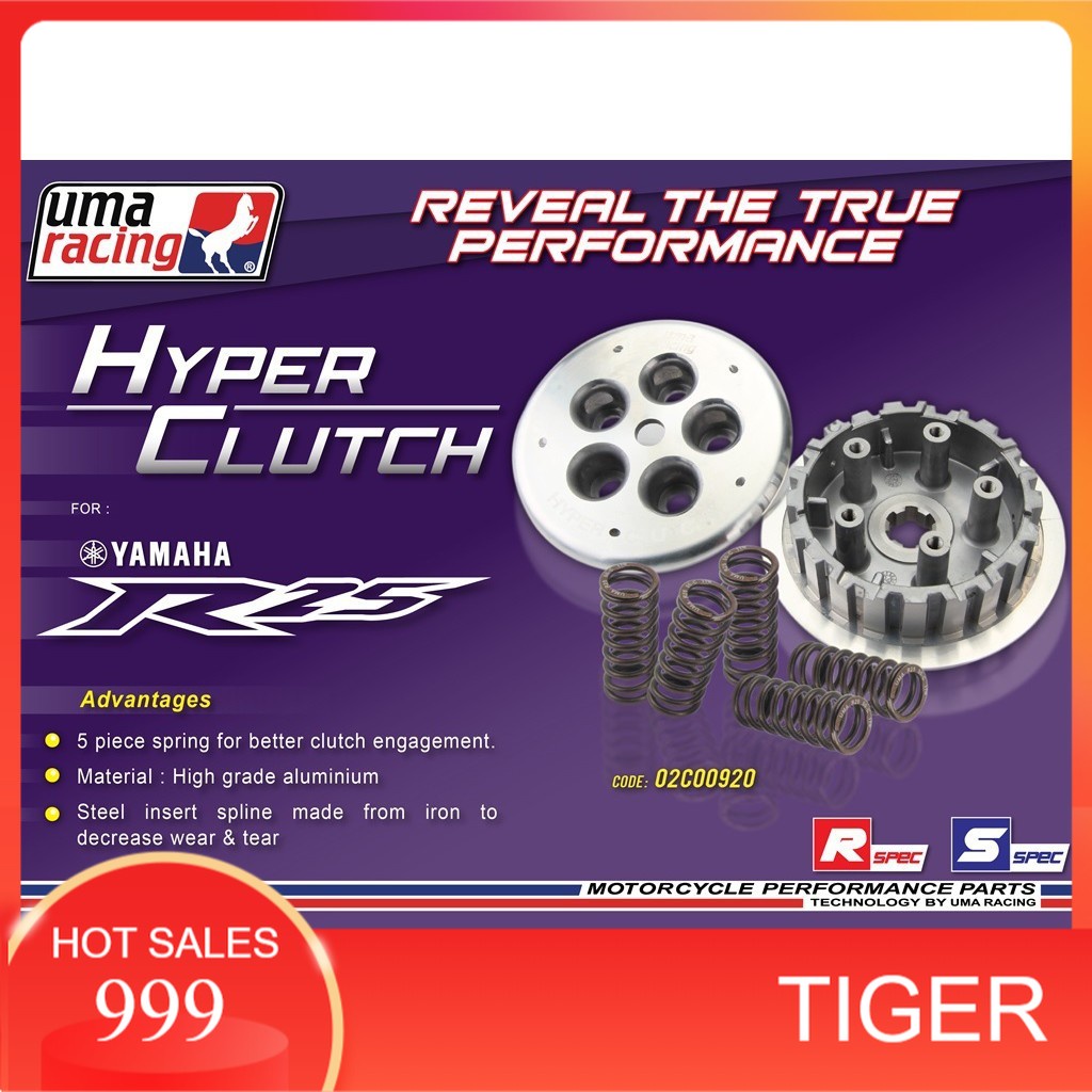 Uma Racing Hyper Clutch Yamaha R V V Mt Spring Set Original