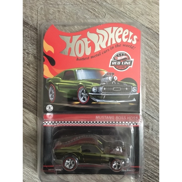 Hot Wheels Rlc Mustang Boss Hoss Shopee Malaysia