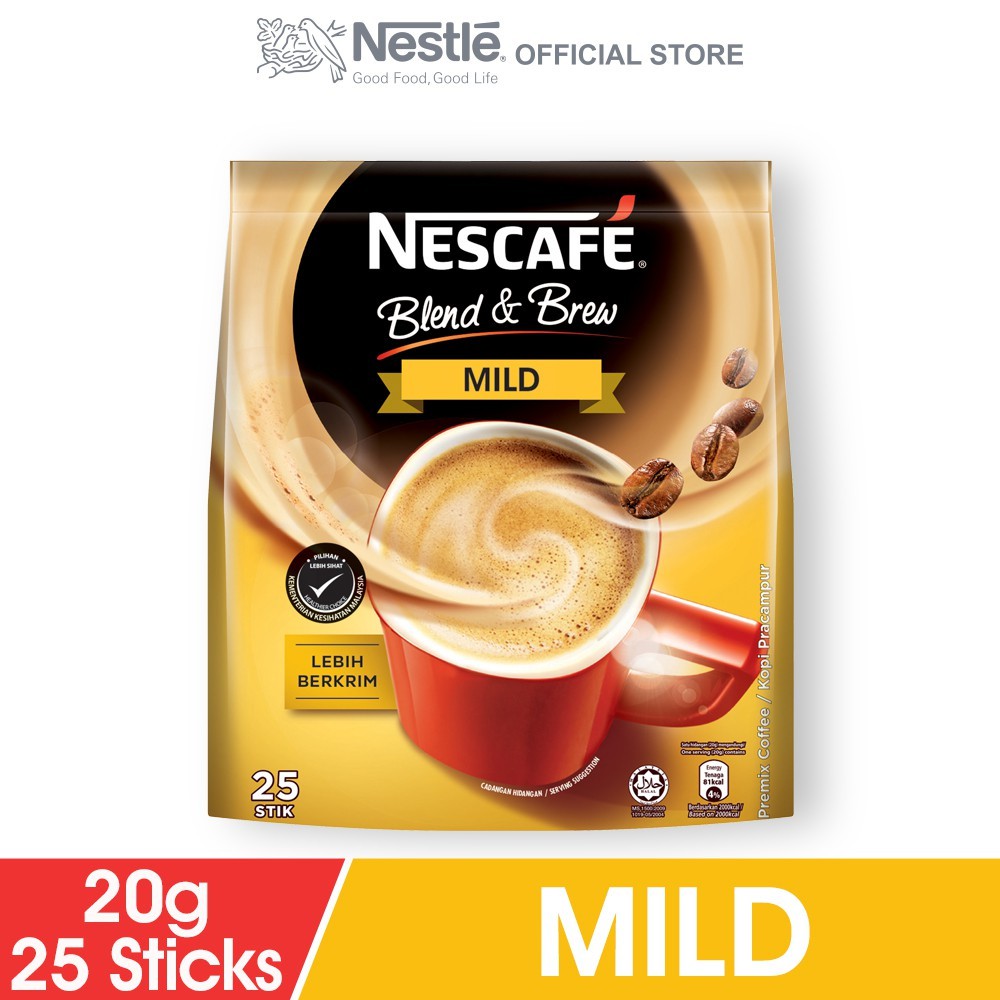 NESCAFE Blend Brew Mild 19g X 25s Shopee Malaysia