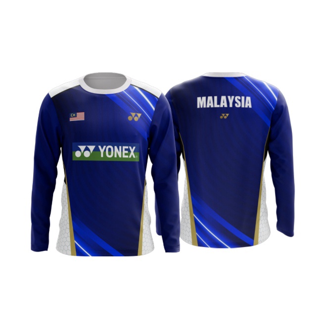 Khas Untuk Peminat Badminton Tempatan Lengan Panjang Shopee Malaysia