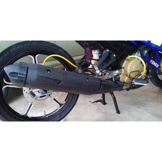 100 TS Racing Y15 Back Pressure Exhaust Y15ZR Standard Racing Ekzos