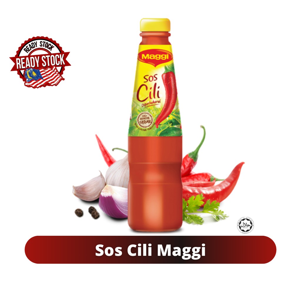 Sos Cili Maggi 340g Chilli Sauce Ketchup Shopee Malaysia