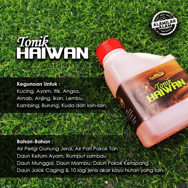 Tonik Haiwan Oleh Tuan Hutan Shopee Malaysia