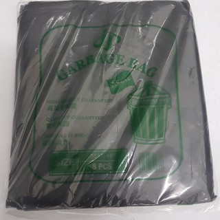 35x40 Inch Black JP Thick Garbage Bag THICKNESS 40 Micron