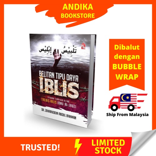 Buku Belitan Tipu Daya Iblis Syarah Terpilih Kitab Talbis Iblis Ibnu