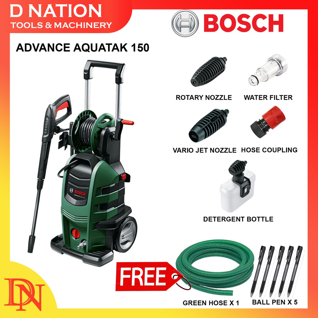 Bosch Advanced Aquatak High Pressure Washer Bar Shopee Malaysia