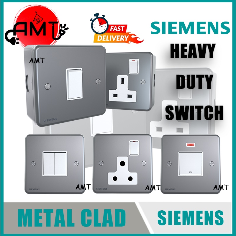 SIEMENS METAL CLAD SWITCH SOCKET DELTA SEATA SIRIM Shopee Malaysia