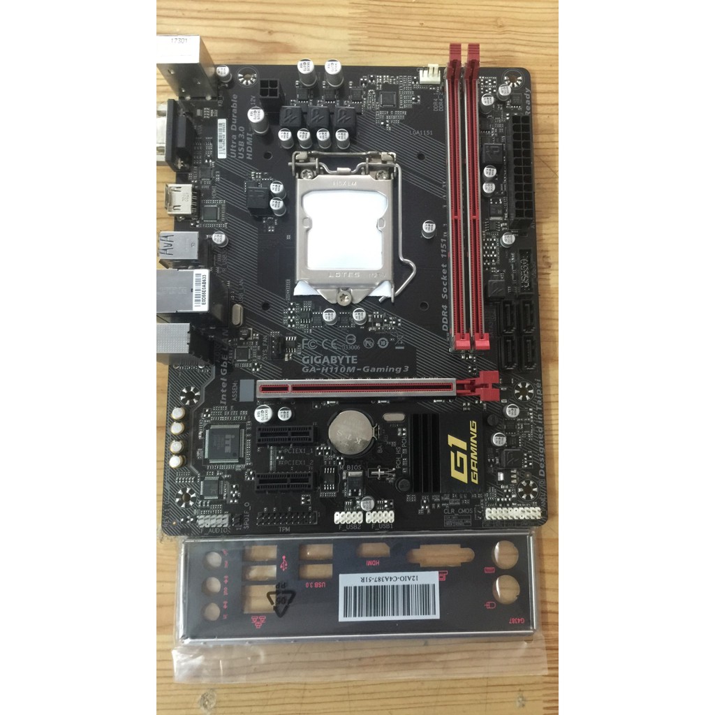 Mainboard Gigabyte GA H110M Gaming 3 Socket 1151 Shopee Malaysia