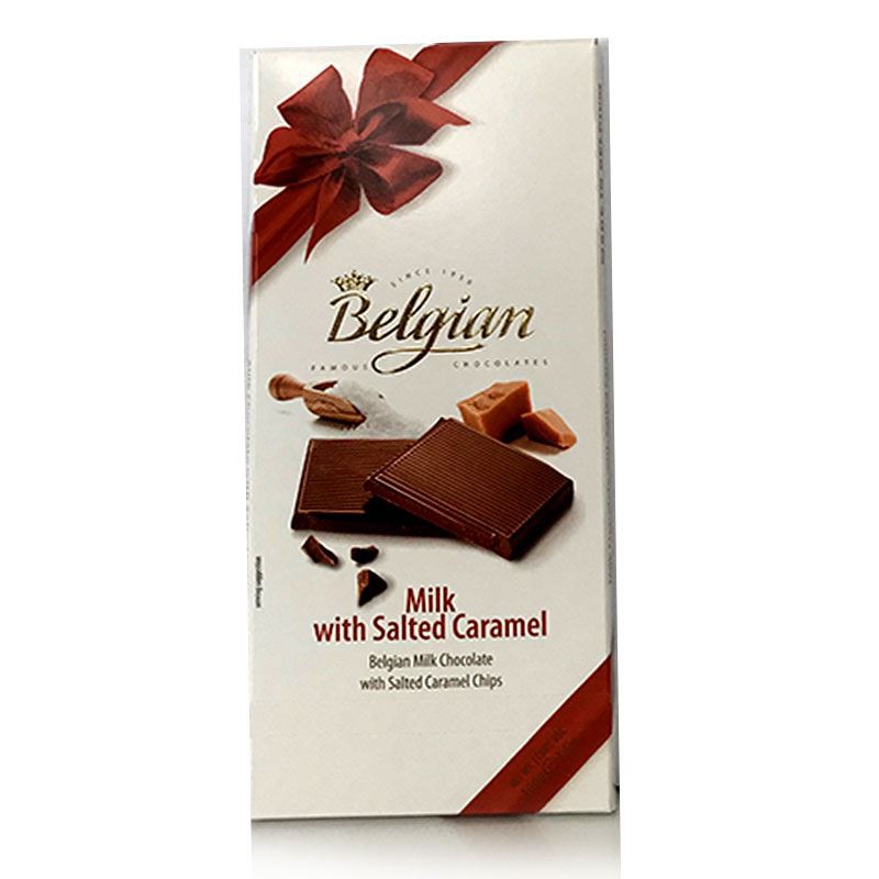 Belgian Milk Chocolate With Salted Caramel G Shopee Malaysia