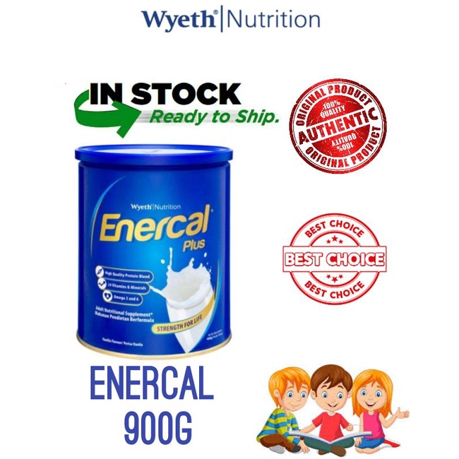 Enercal Plus Milk Powder G Shopee Malaysia