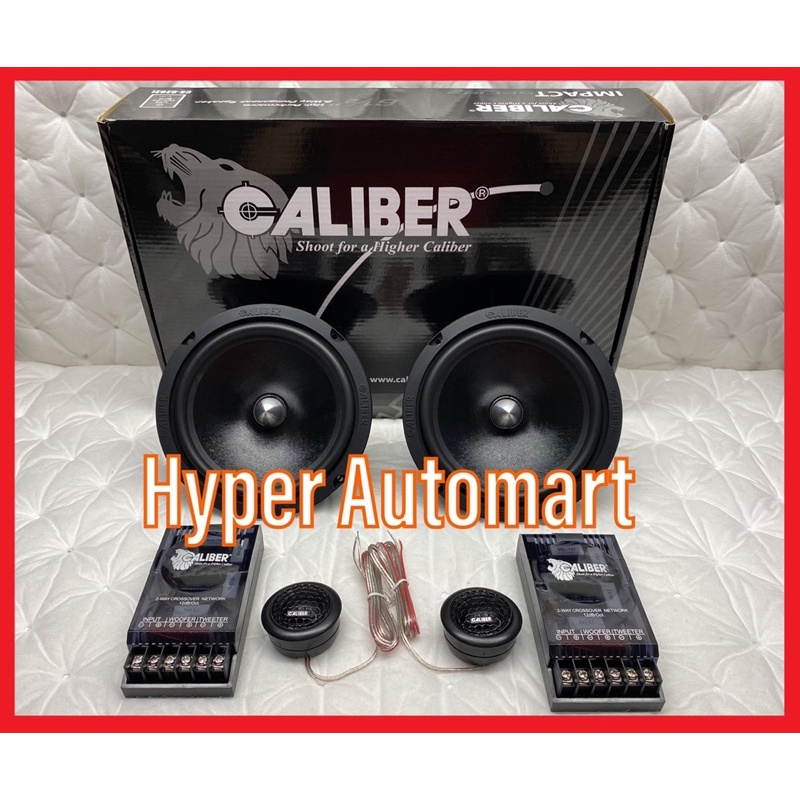 Caliber Car Impact Series Inch Way Component Speaker Cs I