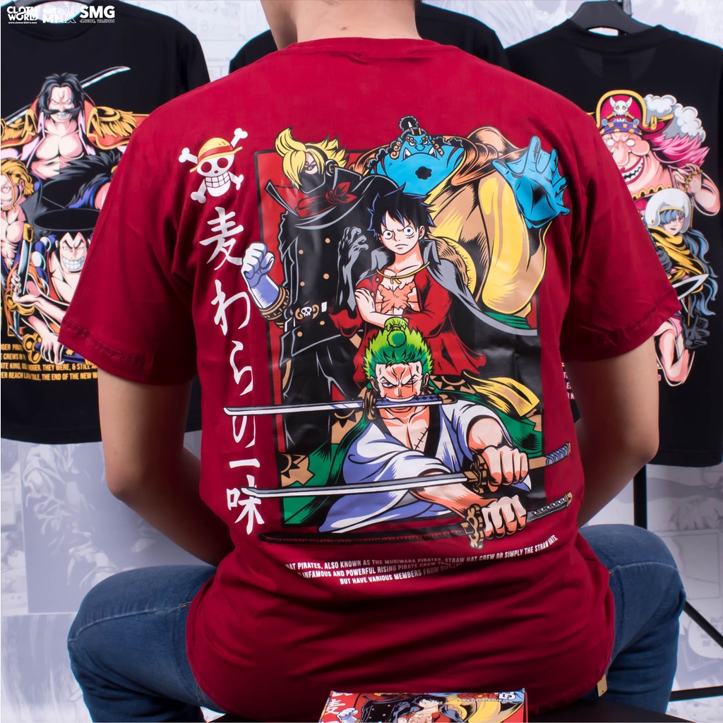 Strawhat Pirates Top Fighters Mugiwara Monkey D Luffy Roronoa Zoro