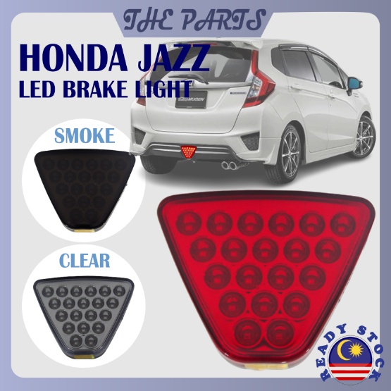 Honda Jazz GK GK5 Triangle Rear Mugen Bumper Skirt Reflector LED Brake