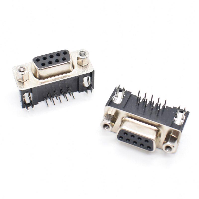 DB9 Female Male PCB Mount D Sub 9 Pin PCB Connector RS232 Connector