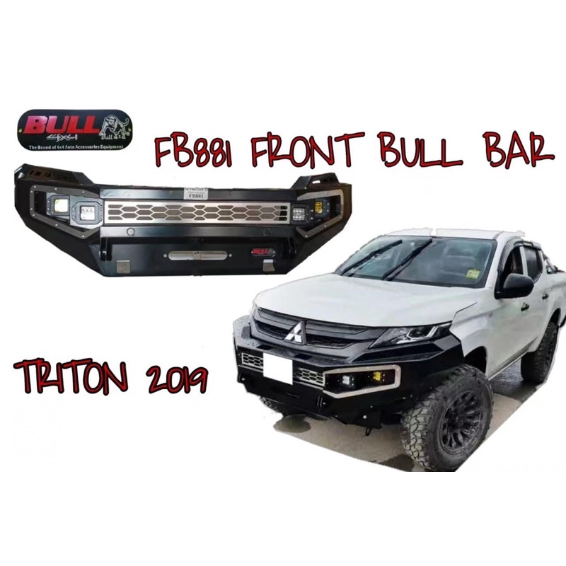 Mitsubishi Triton Front Bull