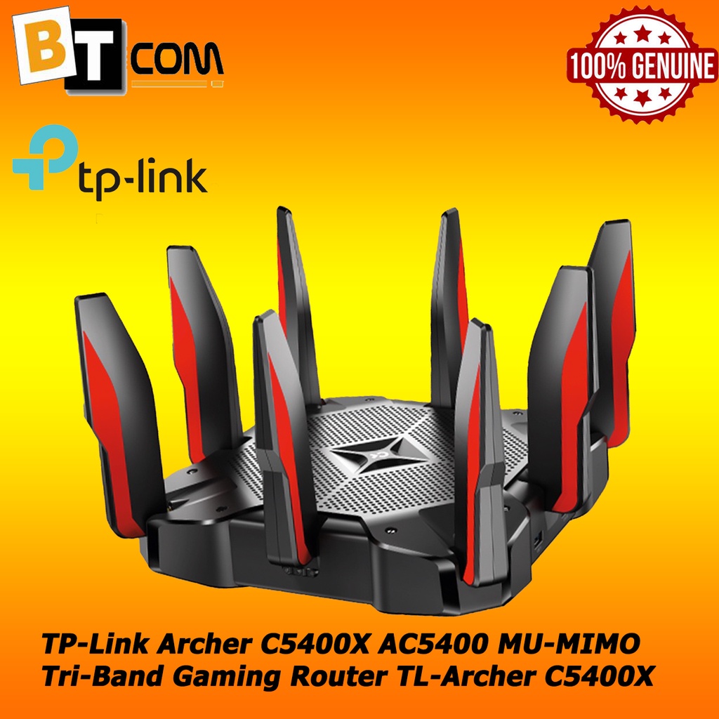 Tp Link Archer C X Ac Mu Mimo Tri Band Gaming Router Tl Archer