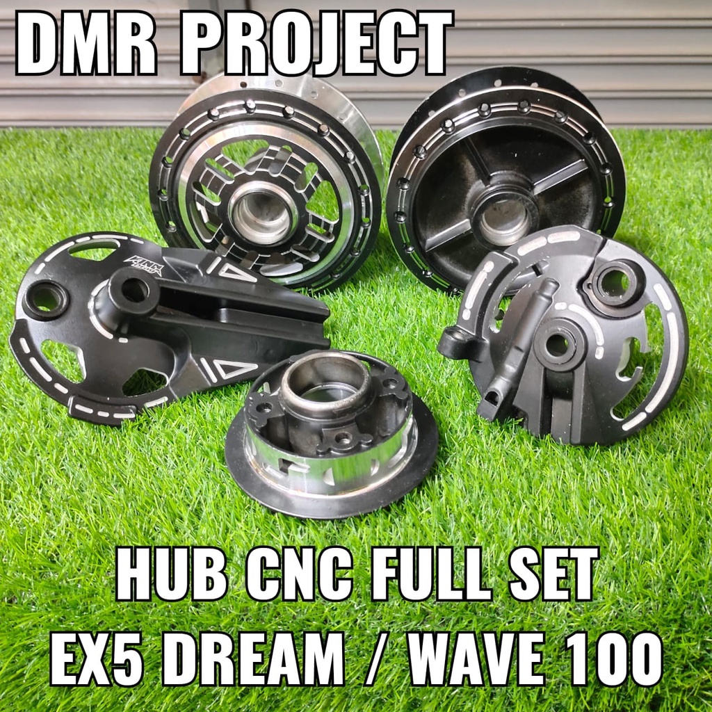 EX5 DREAM W100 HUB CNC FULL SET KING DRAG HUB CNC SLOT LEO HUB CNC KING