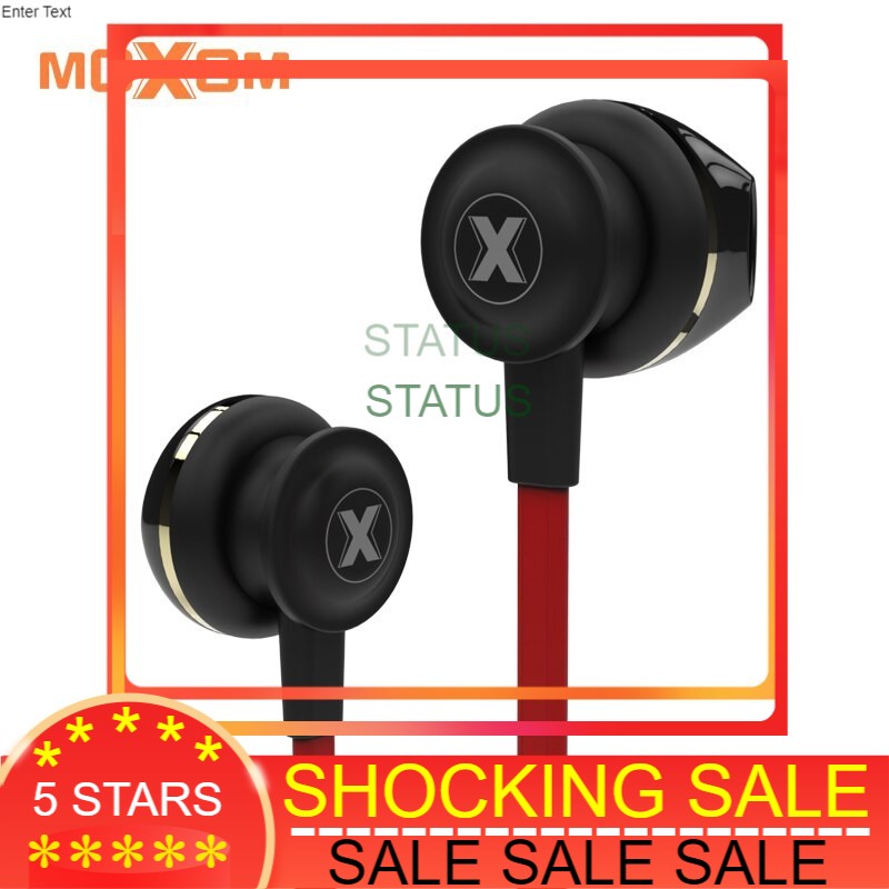 Moxom Mh Earphone Shopee Malaysia