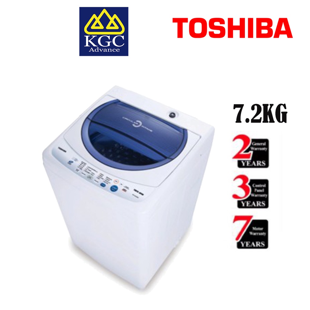 Toshiba Circular Intake Top Load Washing Machine 7 2kg AW F820SM