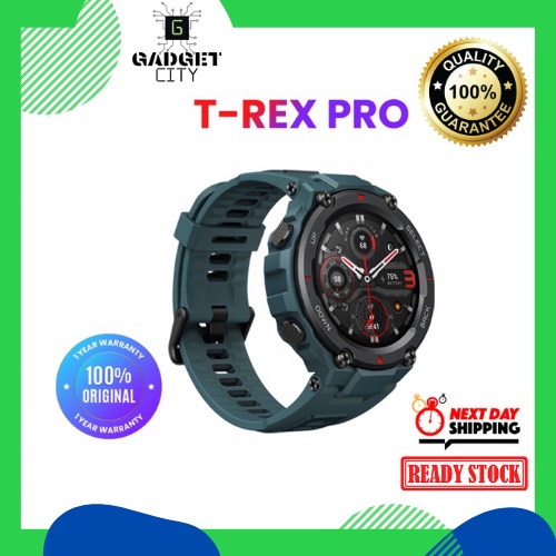 Amazfit T Rex Pro Fitness Smartwatch Year Amazfit Malaysia Warranty