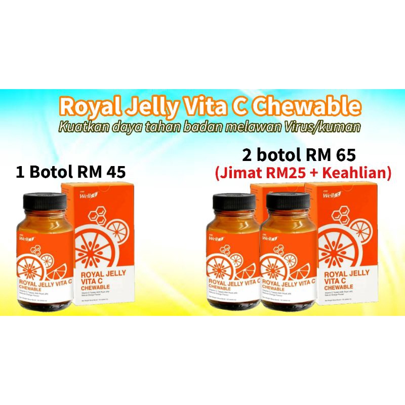 Royal Jelly Vita C Chewable Shopee Malaysia