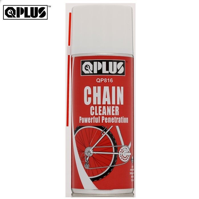 QPLUS QP816 BICYCLE CHAIN CLEANER DEGREASER SPRAY 400ML 300G Shopee