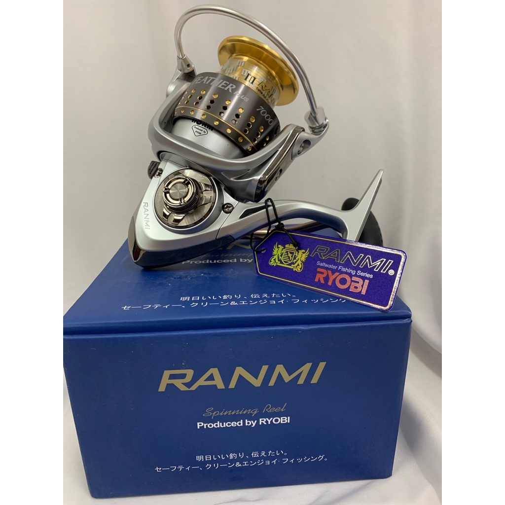 RYobi Ranmi Sea Feather Plus Skru In Spinning Reel Shopee Malaysia