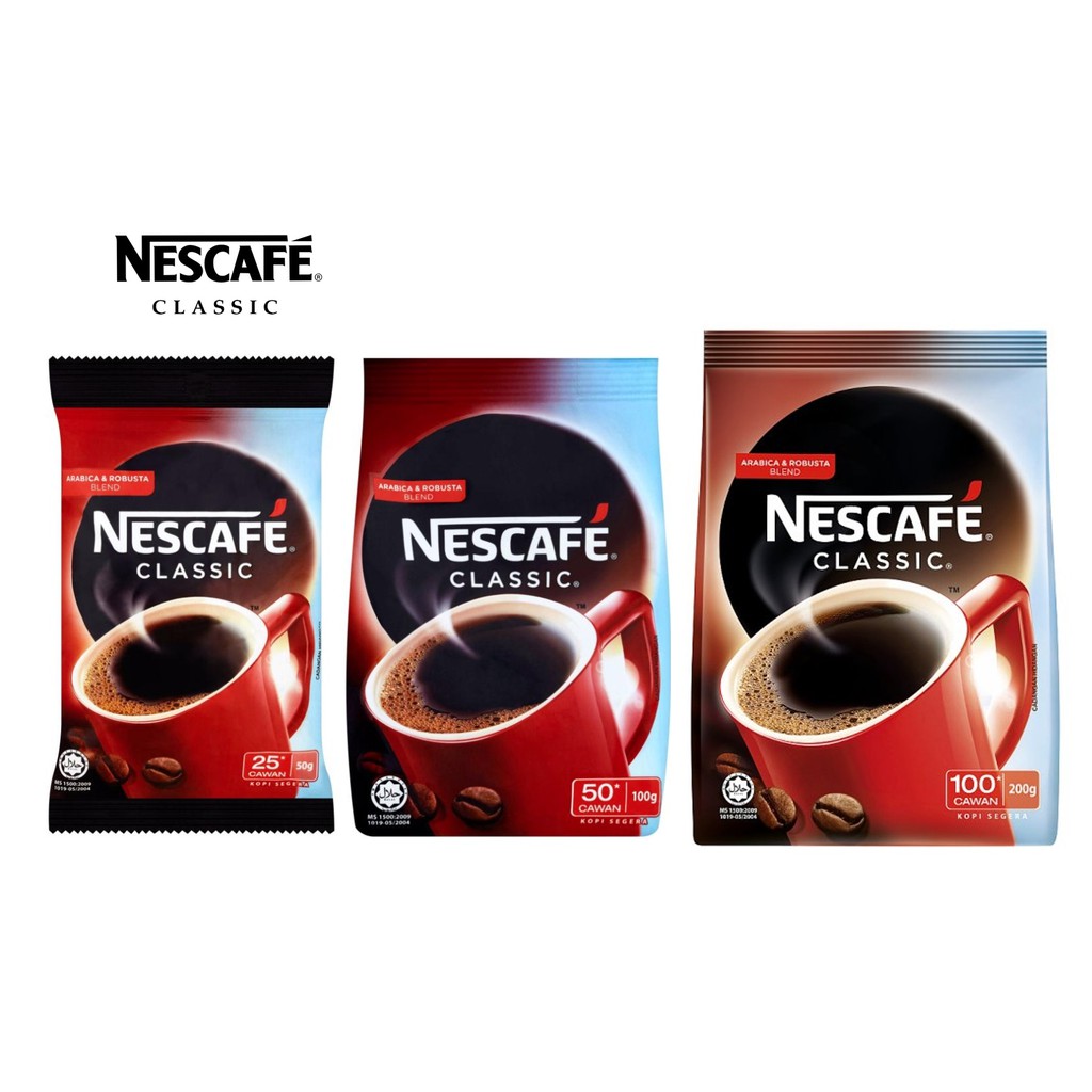 Nescafe Classic Refill Pack G G G Shopee Malaysia