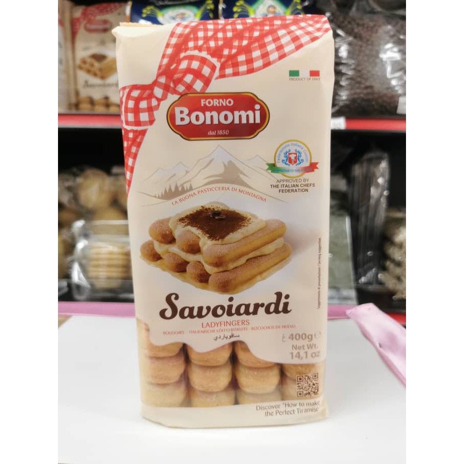 Bonomi Savoiardi Ladyfingers Tiramisu G Shopee Malaysia