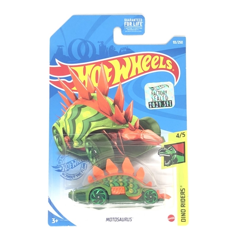 Hot Wheels Dino Riders Motosaurus Rare Treasure Hunt Shopee Malaysia