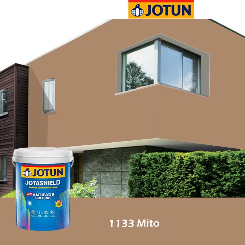 JOTUN 1133 MITO 5 LITER JOTASHIELD ANTIFADE TOUGH SHIELD Exterior Wall