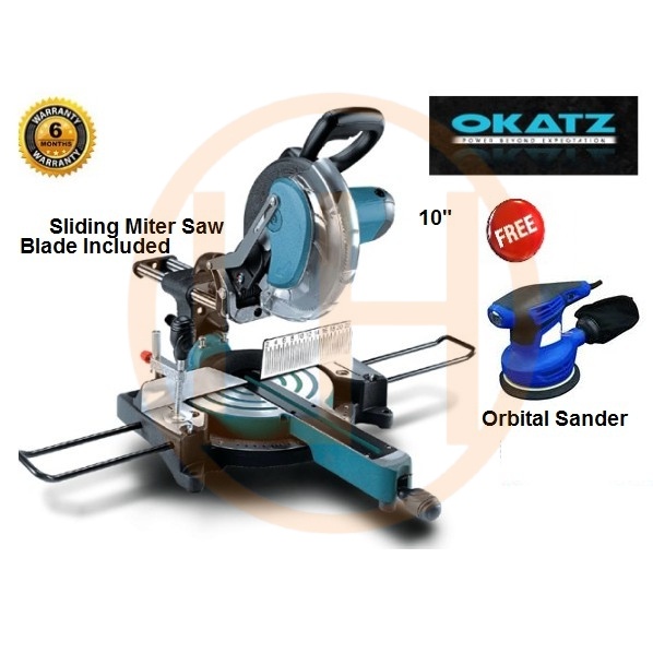 Okatz 10 255mm Sliding Compound Miter Saw With Laser MT1018V SL