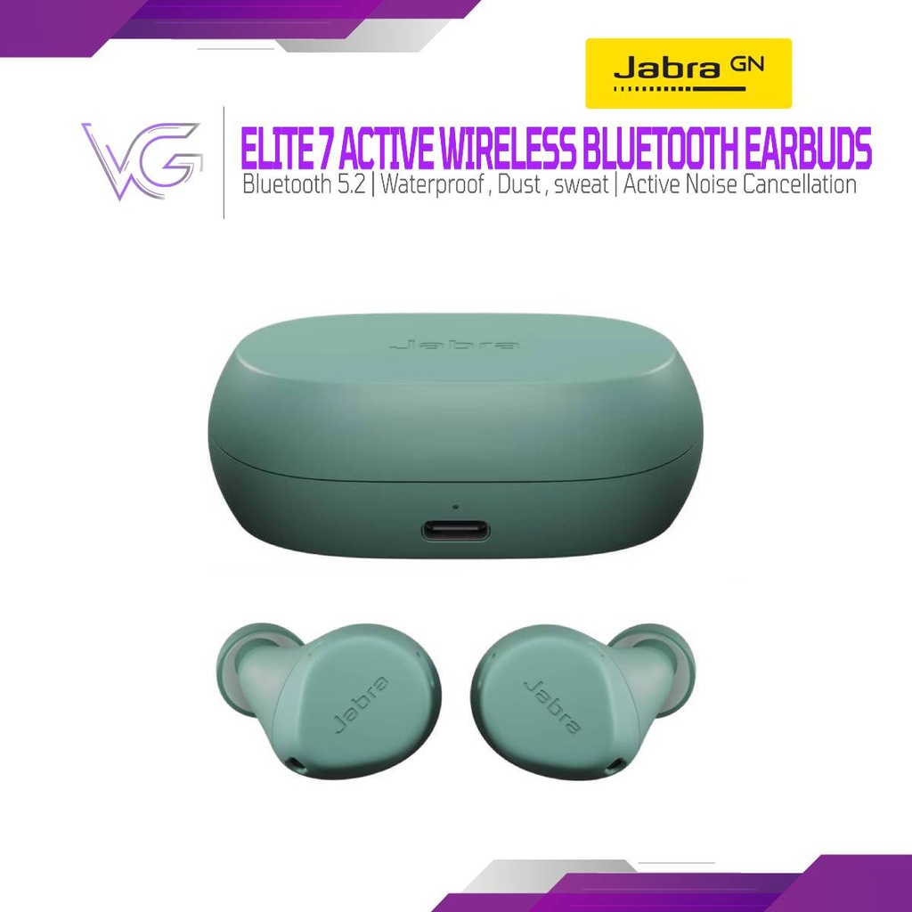 Jabra Elite 7 Active True Wireless Earbuds Jabra ShakeGrip IP57