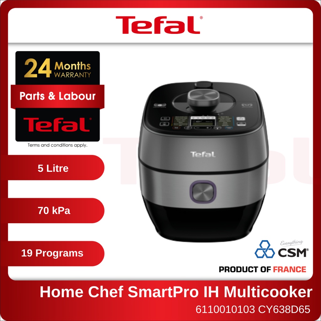 Tefal Multicooker Cy D Home Chef Smart Pro Ih Pressure Cooker