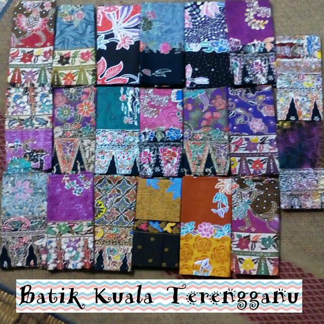 Batik Asli Terengganu Kain Batik Sarung Batik Cotton Serap Air No 1