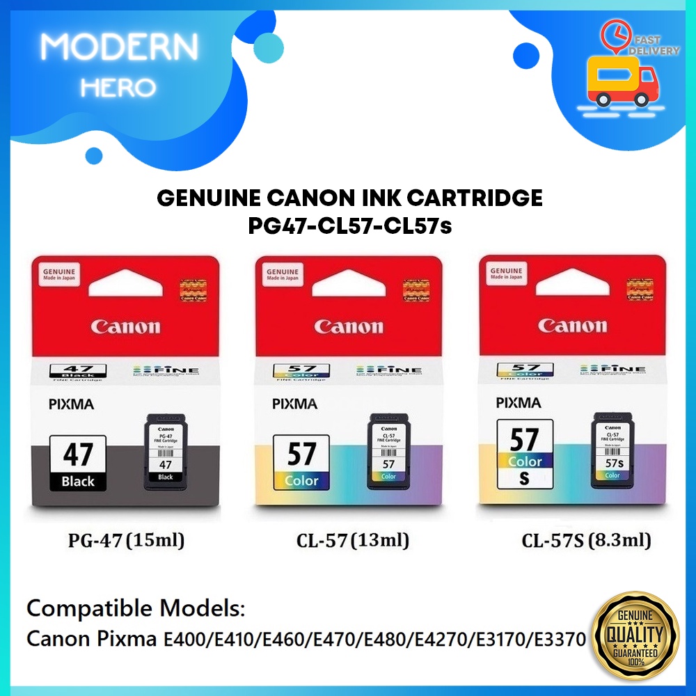 Canon Pg Black Cl S Colour Genuine Ink Cartridge Original