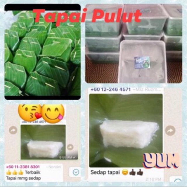 Ready Stock Tapai Pulut Warisan Bonda Shopee Malaysia