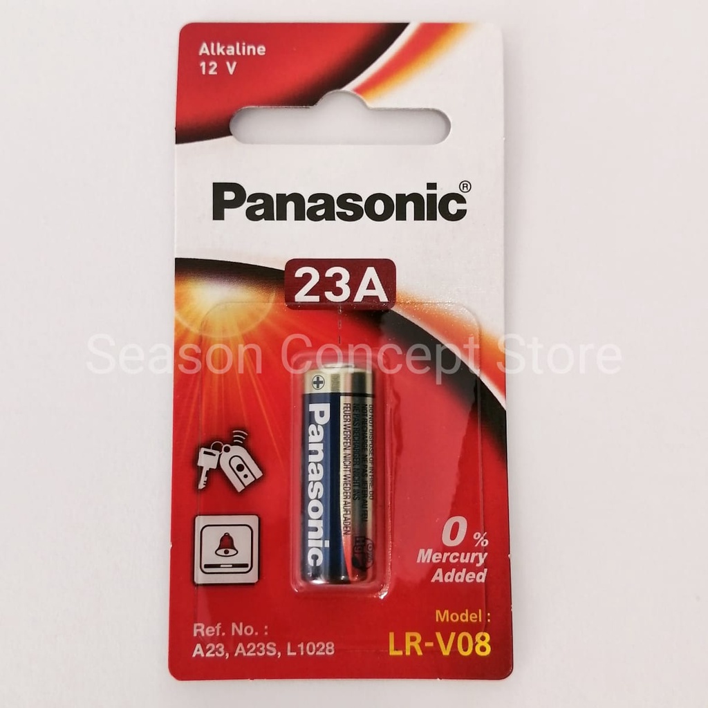 Panasonic 23A LR V08 A23 A23S L1028 Alkaline Battery 12v