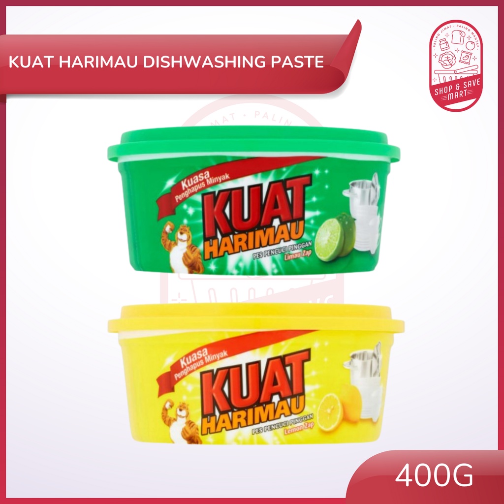 Kuat Harimau Dishwashing Paste G Type Lemon Lime Pencuci